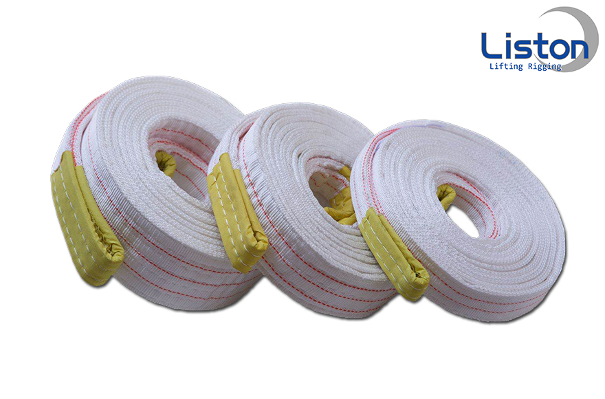 白色扁平吊裝帶