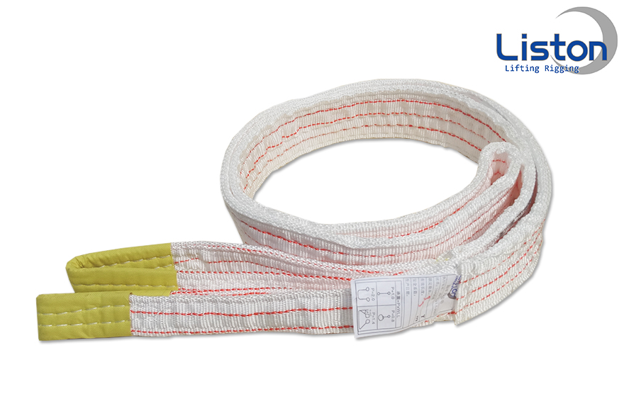 白色扁平吊裝帶