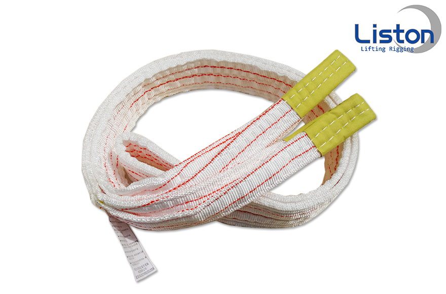 白色扁平吊裝帶