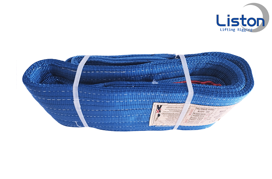 8噸彩色扁平吊裝帶，寬100mm，四層