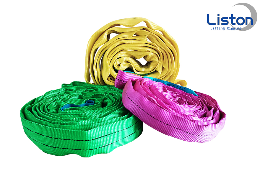 1/2/3噸柔性圓形吊裝帶